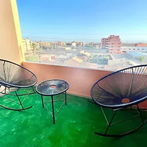Cozy&elegant Apartment/pool/city Center/gueliz Appartement Marrakesh